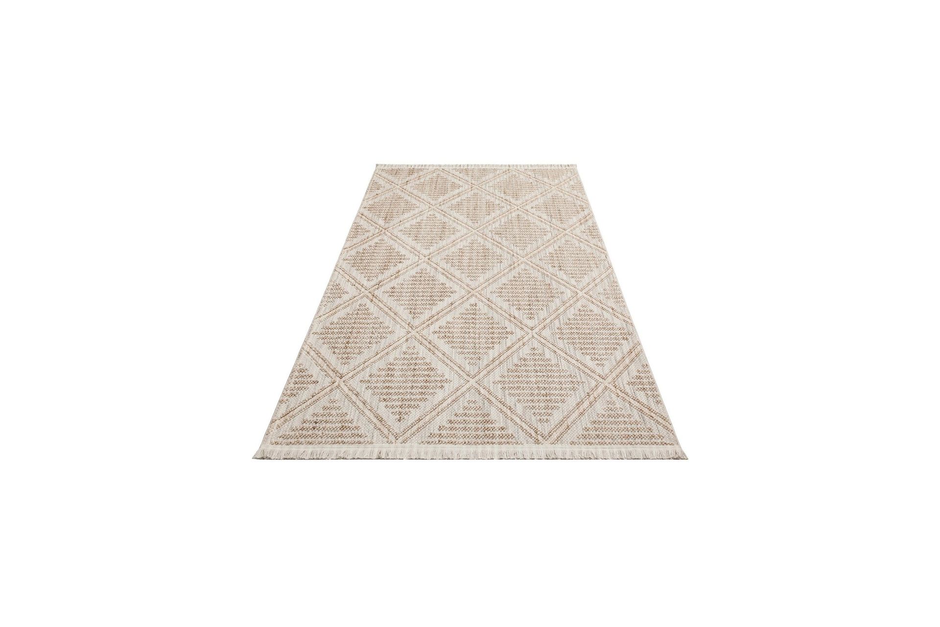 Norihiko G&aring;ngmatta 80x150 cm Rektangul&auml;r - Gr&aring;/Beige
