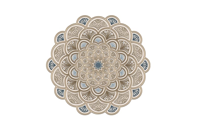 Rafi Wiltonmatta 180x180 cm Rektangulär - Creme - Textil & mattor - Matta - Modern matta - Friezematta