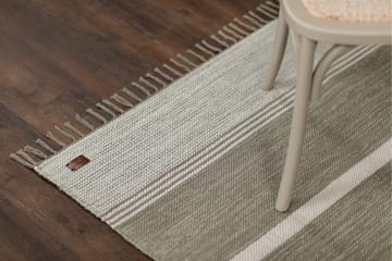 Vindö Matta 135x195 - Olivgrön - Textil & mattor - Matta - Modern matta - Friezematta