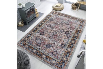 Wiltonmatta Naywaj 160x230 cm Rektangulär - Creme/Blå - Textil & mattor - Matta - Modern matta - Friezematta