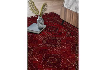 Wiltonmatta Noritoshi 160x230 cm Rektangulär - Röd - Textil & mattor - Matta - Modern matta - Friezematta