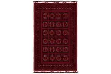 Wiltonmatta Noritoshi 160x230 cm Rektangulär - Röd - Textil & mattor - Matta - Modern matta - Friezematta