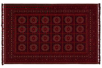 Wiltonmatta Noritoshi 160x230 cm Rektangulär - Röd - Textil & mattor - Matta - Modern matta - Friezematta