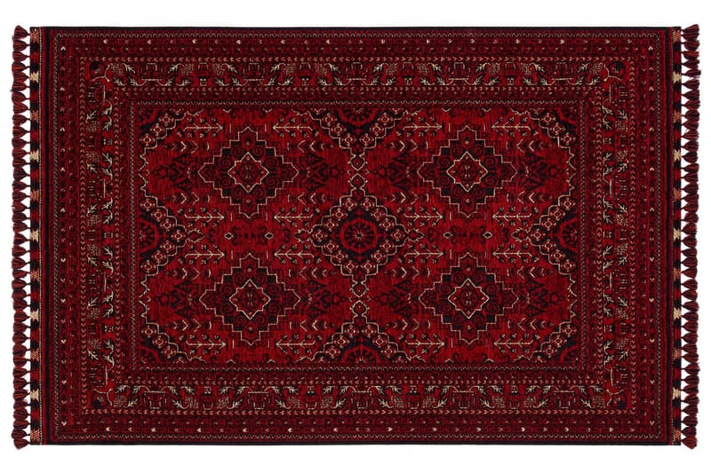 Wiltonmatta Noriyasu 160x230 cm Rektangulär - Röd - Textil & mattor - Matta - Modern matta - Friezematta