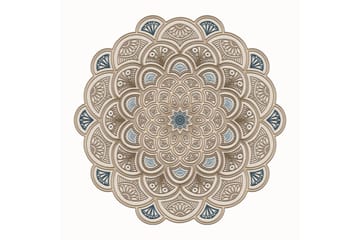 Wiltonmatta Rafi 180x180 cm Rektangulär - Creme - Textil & mattor - Matta - Modern matta - Gångmatta