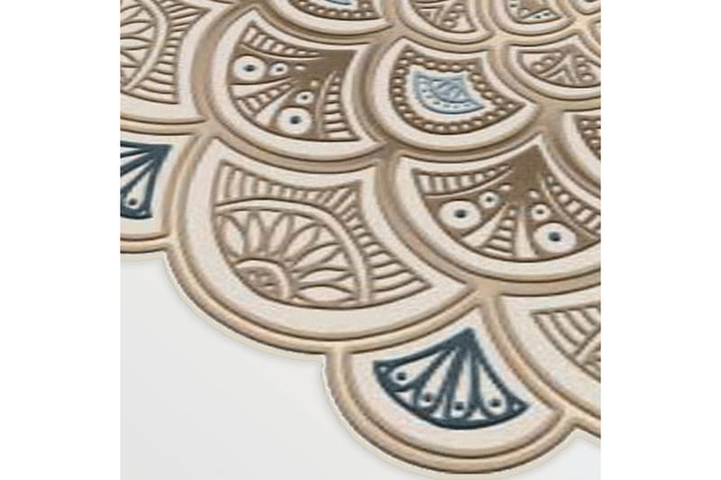 Wiltonmatta Rafi 180x180 cm Rektangulär - Creme - Textil & mattor - Matta - Modern matta - Gångmatta
