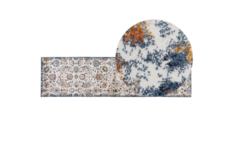 Gångmatta Akori 80x300 cm - Beige - Textil & mattor - Matta - Modern matta - Ryamatta