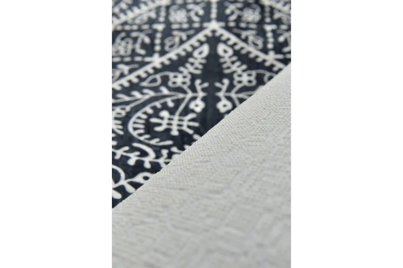 Assaggie Entrematta 80x300 cm - Svart/Sammet - Textil & mattor - Matta - Modern matta - Gångmatta