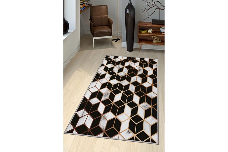 Bedriye Entrematta 80x300 cm - Flerfärgad - Textil & mattor - Matta - Modern matta - Gångmatta