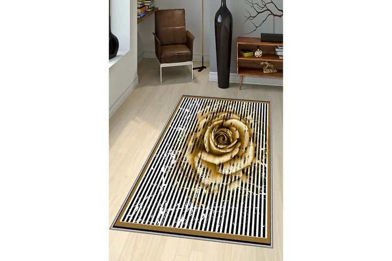 Bedriye Entrematta 80x300 cm - Flerfärgad - Textil & mattor - Matta - Modern matta - Gångmatta