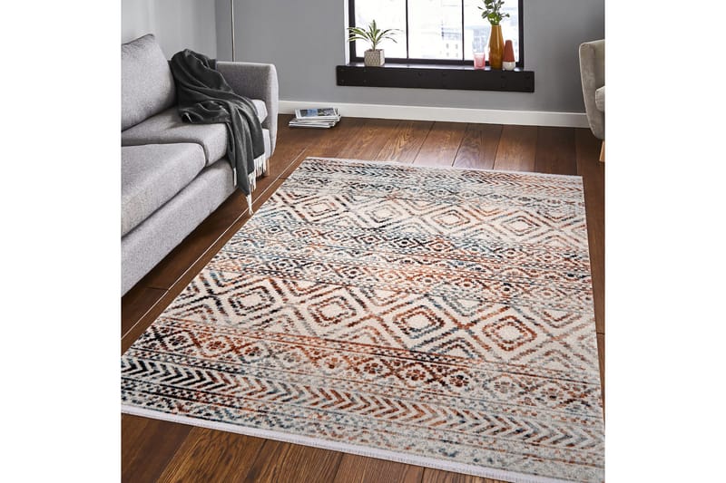 Gångmatta Berkane 75x150 Rektangulär - Flerfärgad - Textil & mattor - Matta - Modern matta - Gångmatta