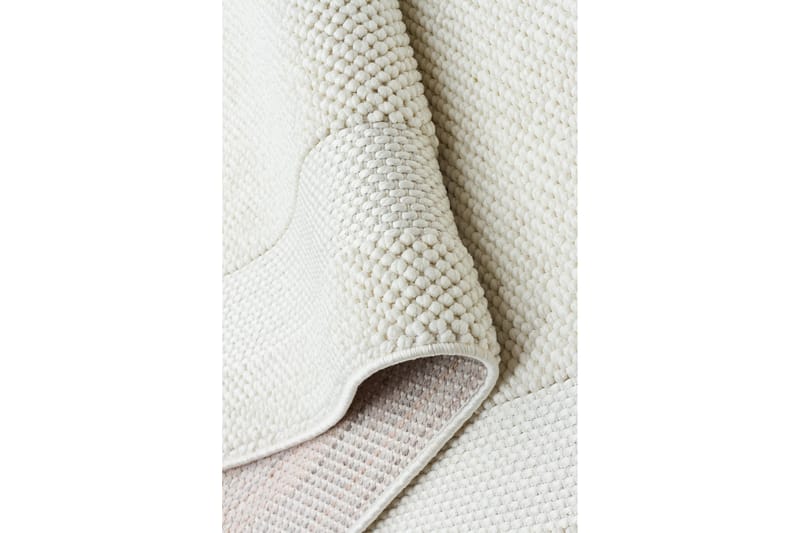 Gångmatta Curby 80x150 Rektangulär - Creme - Textil & mattor - Matta - Modern matta - Friezematta