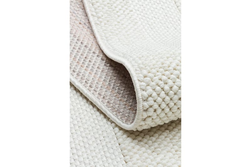Curby Gångmatta 80x150 cm Rektangulär - Creme - Textil & mattor - Matta - Modern matta - Friezematta