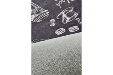 Entrematta Acindino 80x300 cm - Svart/Sammet - Textil & mattor - Matta - Modern matta - Gångmatta