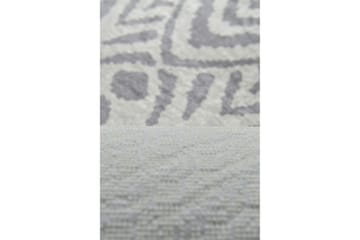 Entrematta Blome 80x300 cm - Grå/Sammet - Textil & mattor - Matta - Modern matta - Gångmatta