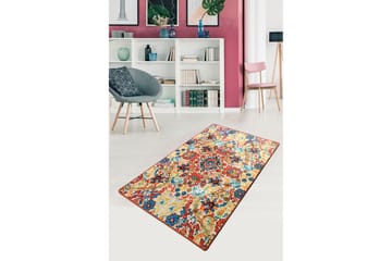 Entrematta Humoro 100x300 cm - Flerfärgad/Sammet - Textil & mattor - Matta - Modern matta - Gångmatta