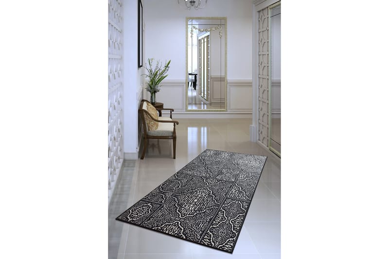Entrematta Koshe 80x300 cm - Svart/Sammet - Textil & mattor - Matta - Modern matta - Gångmatta