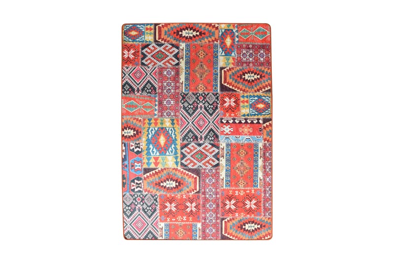 Entrematta Lapwurk 100x300 cm - Flerfärgad/Sammet - Textil & mattor - Matta - Modern matta - Gångmatta