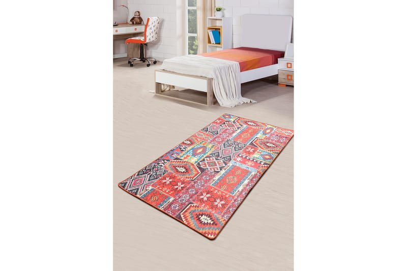 Entrematta Lapwurk 100x300 cm - Flerfärgad/Sammet - Textil & mattor - Matta - Modern matta - Gångmatta