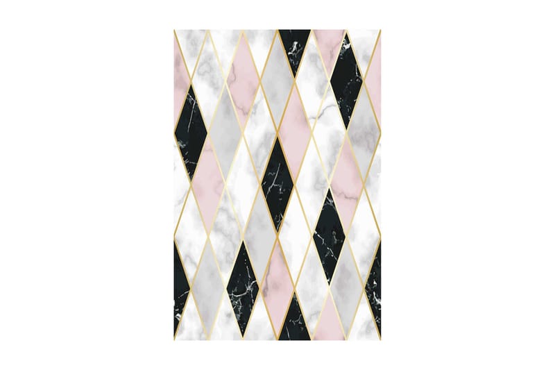 Entrematta Narinsah 100x300 cm - Flerfärgad - Textil & mattor - Matta - Modern matta - Gångmatta