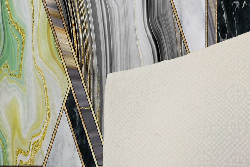 Entrematta Narinsah 80x300 cm - Flerfärgad - Textil & mattor - Matta - Modern matta - Gångmatta