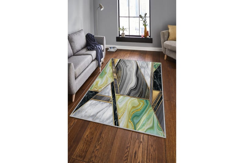 Entrematta Narinsah 80x300 cm - Flerfärgad - Textil & mattor - Matta - Modern matta - Gångmatta