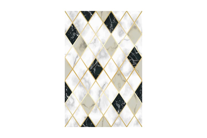 Entrematta Narinsah 80x300 cm - Flerfärgad - Textil & mattor - Matta - Modern matta - Gångmatta
