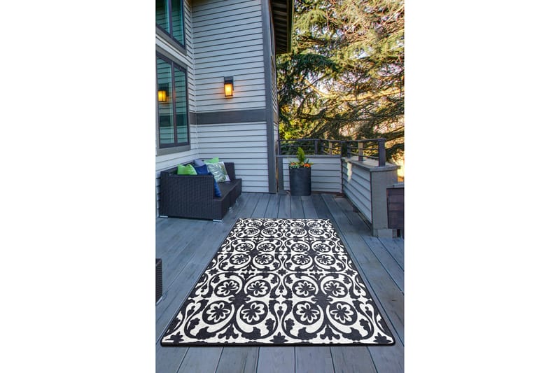 Entrematta Saniye 80x300 cm - Flerfärgad/Sammet - Textil & mattor - Matta - Modern matta - Gångmatta