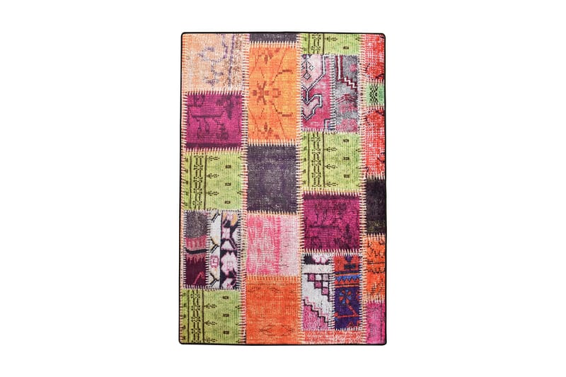 Entrematta Sehzade 100x300 cm - Flerfärgad/Sammet - Textil & mattor - Matta - Modern matta - Gångmatta