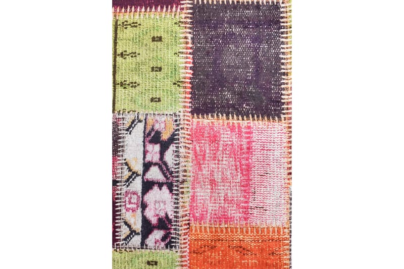Entrematta Sehzade 100x300 cm - Flerfärgad/Sammet - Textil & mattor - Matta - Modern matta - Gångmatta
