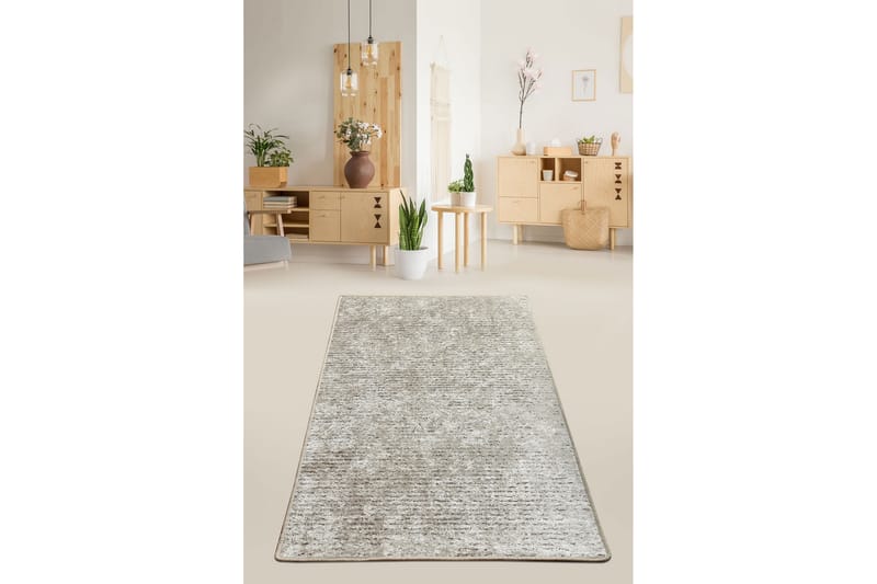 Entrematta Suolo 100x300 cm - Beige/Sammet - Gångmatta