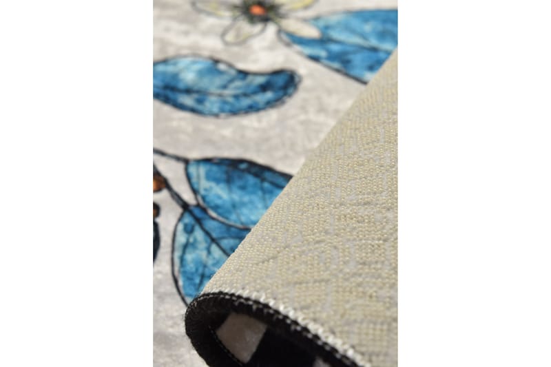 Entrematta Zitroun 100x300 cm - Flerfärgad/Sammet - Textil & mattor - Matta - Modern matta - Gångmatta