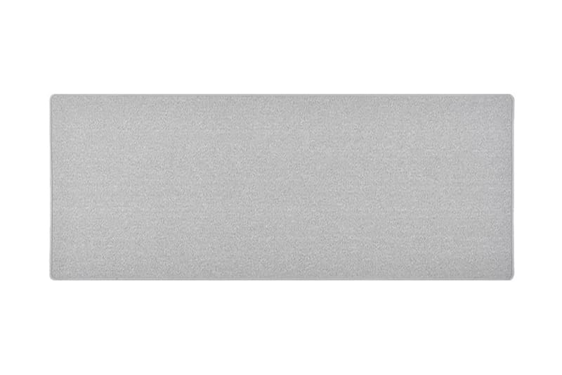 Gångmatta ljusgrå 80x200 cm - Grå - Gångmatta