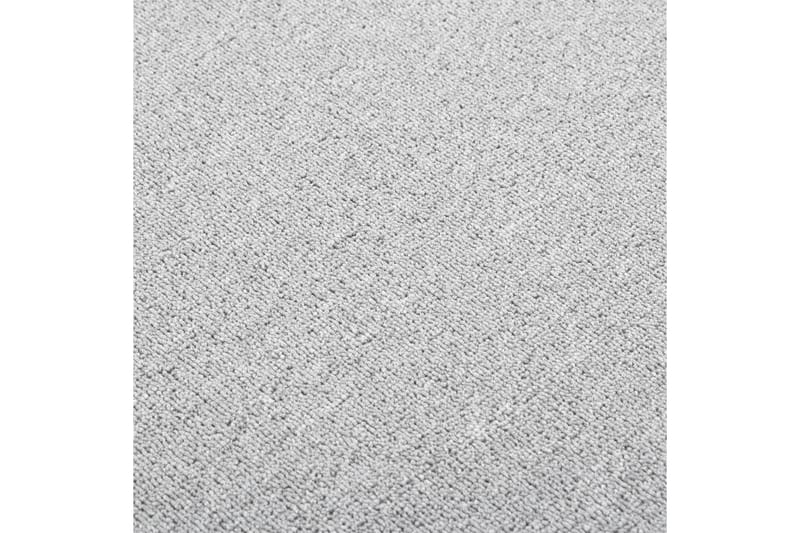 Gångmatta ljusgrå 80x300 cm - Grå - Gångmatta