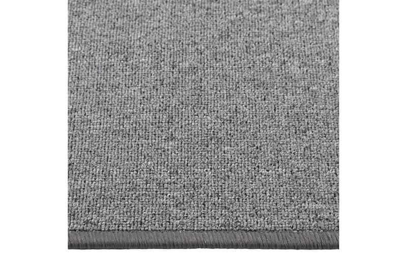 Gångmatta mörkgrå 80x150 cm - Grå - Gångmatta