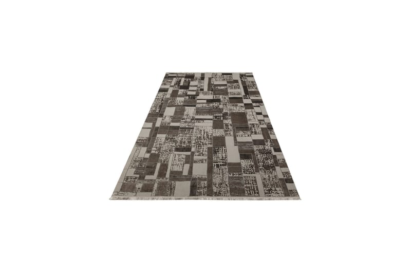 Gångmatta Naulakh 80x150 cm Rektangulär - Grå - Textil & mattor - Matta - Modern matta - Gångmatta