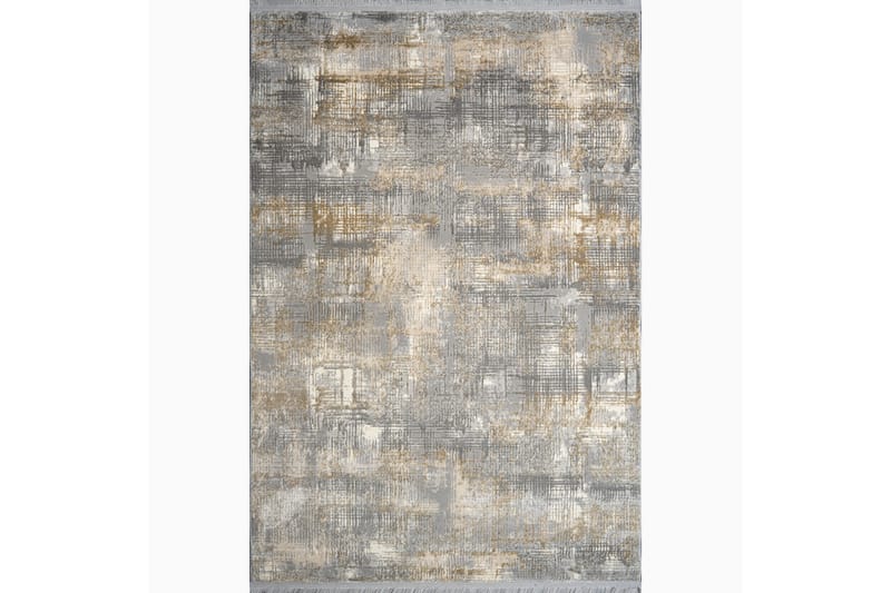 Gångmatta Naveena 120x400 cm Rektangulär - Grå/Beige/Creme - Gångmatta