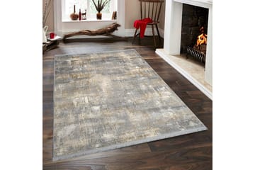 Gångmatta Naveena 80x150 cm Rektangulär - Grå/Beige/Creme - Textil & mattor - Matta - Modern matta - Gångmatta