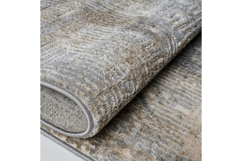 Gångmatta Naveena 80x150 cm Rektangulär - Grå/Beige/Creme - Textil & mattor - Matta - Modern matta - Gångmatta