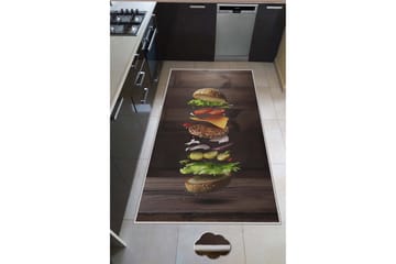 Gångmatta Nobuyoshi 80x150 cm Rektangulär - Flerfärgad - Textil & mattor - Matta - Modern matta - Gångmatta