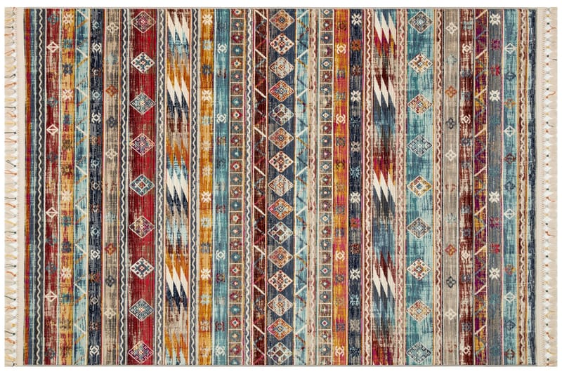 Gångmatta Noriko 80x150 cm Rektangulär - Flerfärgad - Textil & mattor - Matta - Modern matta - Friezematta
