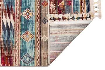 Gångmatta Noriko 80x150 cm Rektangulär - Flerfärgad - Textil & mattor - Matta - Modern matta - Friezematta