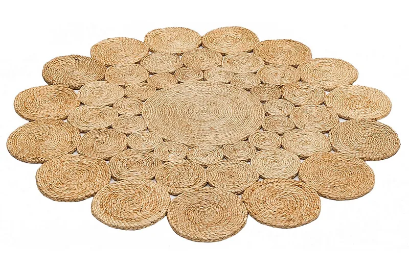 Gångmatta Norti 150x150 cm Rektangulär, Beige