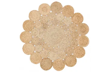 Gångmatta Norti 150x150 cm Rektangulär - Beige - Textil & mattor - Matta - Modern matta - Gångmatta