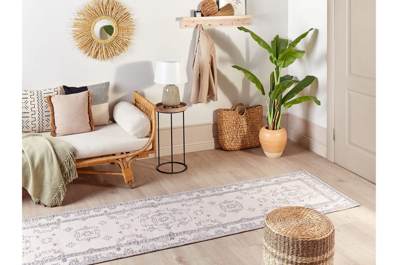 Gångmatta Goller 80x300 cm - Beige - Textil & mattor - Matta - Modern matta - Gångmatta