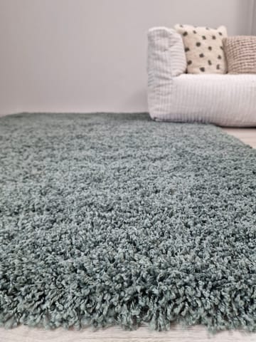 Lounge Gångmatta 80x250 cm Rektangulär - Grön - Textil & mattor - Matta - Modern matta - Ryamatta