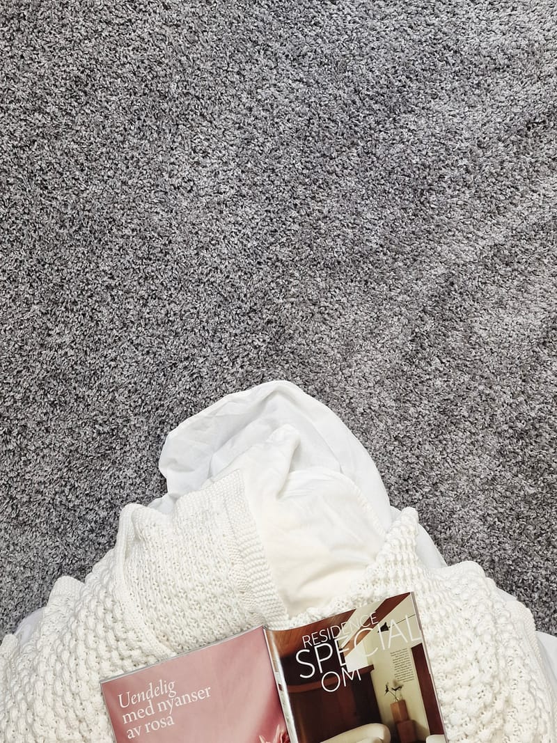 Lounge Gångmatta 80x250 cm Rektangulär - Silver - Textil & mattor - Matta - Modern matta - Ryamatta