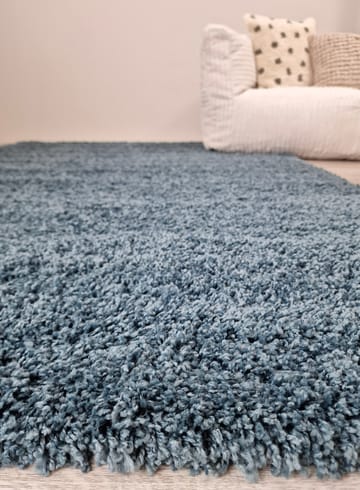 Lounge Gångmatta 80x250 cm Rektangulär - Petrolblå - Textil & mattor - Matta - Modern matta - Ryamatta