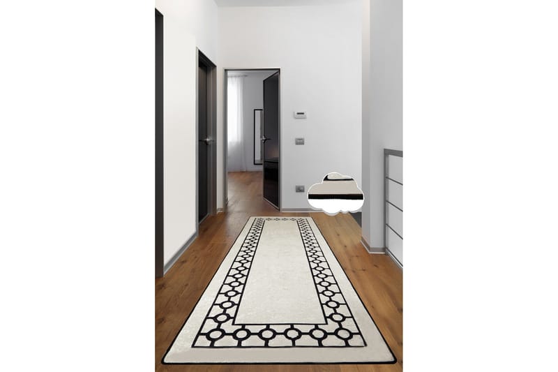 Jatan Gångmatta 80x200 cm Rektangulär, Ecru