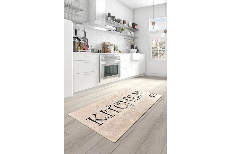 Koilara Entrematta 100x300 cm - Flerfärgad/Sammet - Textil & mattor - Matta - Modern matta - Gångmatta